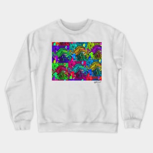 Patch of Waves Crewneck Sweatshirt